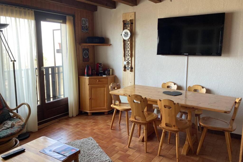 Duplex en station vue sur lac Leman Thollon-les-Mémises Extérieur photo